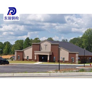 <span class=keywords><strong>Matériaux</strong></span> de construction d'église à assemblage rapide, bâtiments d'église en structure légère en acier à vendre - Product Image 5