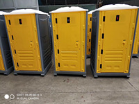 Toilettes mobiles préfabriquées en HDPE, personnalisées, portables, durables, à bas prix, pour la location, en promotion