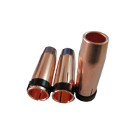 Buse à gaz ESSEN 501D pour torche de soudage MIG Binzel, consommable en matériau E-Cu/CuCrZr, 10 pièces/boîte