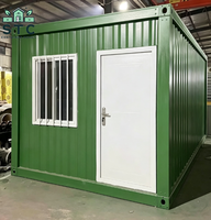 Maisons préfabriquées en usine, maisons conteneurs 20 pieds, mini-maisons, toilettes portables personnalisables pour chantiers extérieurs, couleur