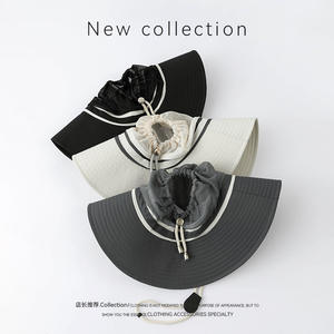 Sombreros <span class=keywords><strong>de</strong></span> cubo Anti UV para mujer con agujero <span class=keywords><strong>de</strong></span> <span class=keywords><strong>cola</strong></span> <span class=keywords><strong>de</strong></span> <span class=keywords><strong>caballo</strong></span> para ocio al aire libre gorras <span class=keywords><strong>de</strong></span> pescador fiesta en la <span class=keywords><strong>playa</strong></span> elegante protección solar sombrero <span class=keywords><strong>de</strong></span> Safari - Product Image 3