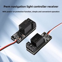 Module électronique universel 20A CC pour voiture télécommandée/véhicule modèle, relais de commutation, contrôleur de lumière de navigation PWM, récepteur