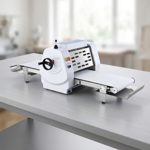 Sfogliatrice Automatica da Tavolo Jayonho, Design Pieghevole Salvaspazio, Facile Utilizzo per Piccole Panetterie, Macchina per Croissant e Pasta <span class=keywords><strong>Sfoglia</strong></span> - Product Image 1