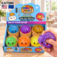 KAITONG Jouets sensoriels anti-stress à remontée lente, personnalisables, en vrac, type Squishies Dumpling