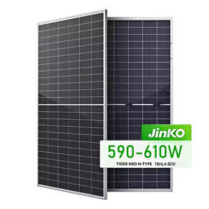 Jinko N Type Zonne-Energie Module 590W 595W 600W 605W 610W Tijger Neo Groothandelsprijs Pv Paneel Voor Zonnestelsel - Product Image 1