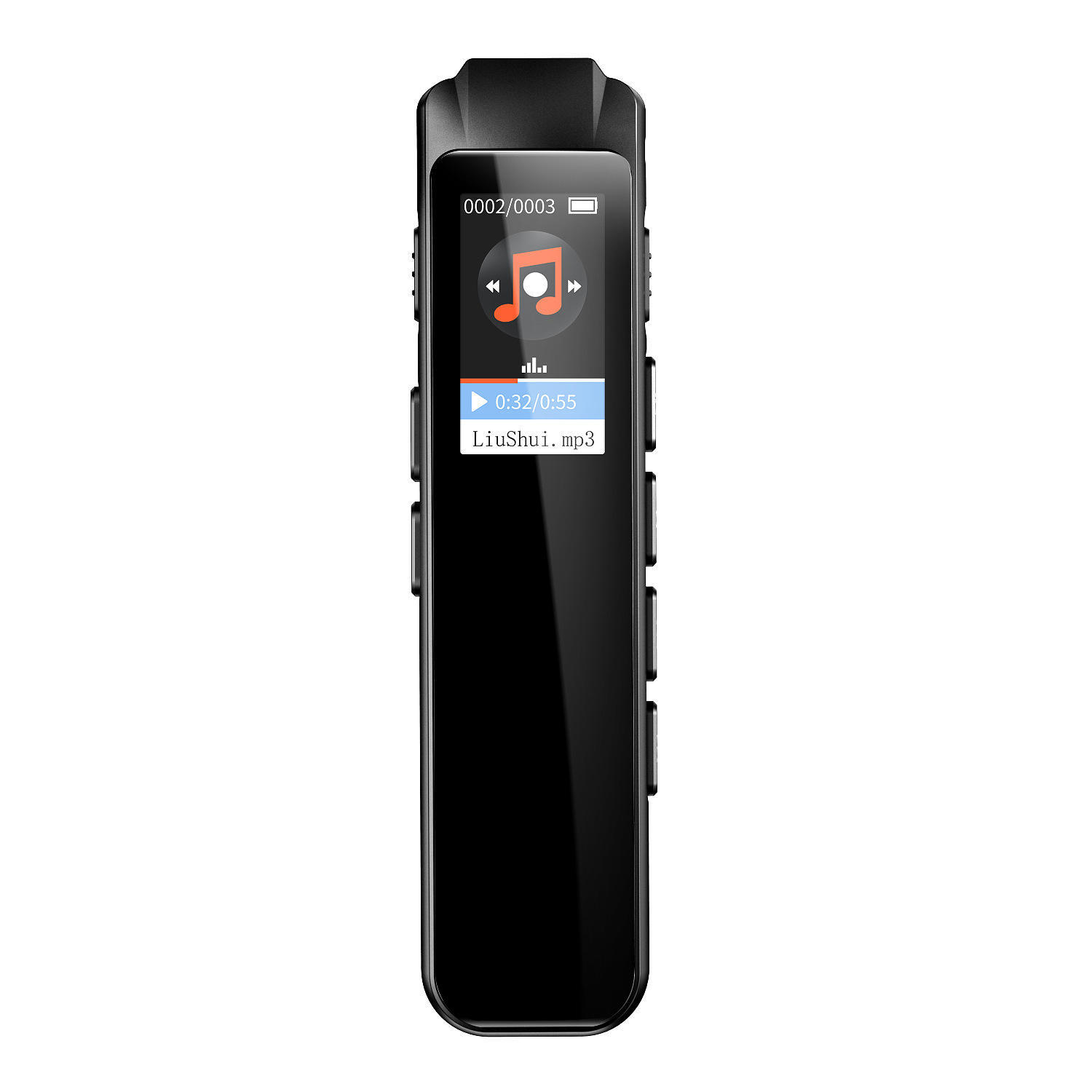 Professional Noise Reduction Recorder with MP3 Player HD Recording USB Audio Voice Activate Recorder for Meeting