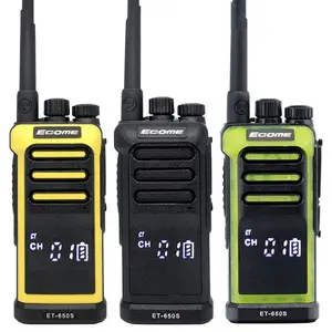 Analogue đài phát thanh ET-650S UHF Thông tin liên lạc cầm tay 2 cách phát thanh