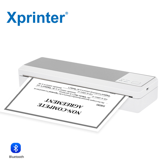 Xprinter P83C Portable A4 Bluetooth Printer Mini Imprimante Thermique Multi-Size Free Switch Printing Portable A4 Printer