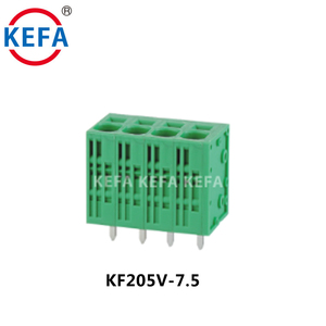 KF205V-7.5新デザイン緑色小型スプリングコネクタ<span class=keywords><strong>PCB</strong></span>端子台コネクタブロック - Product Image 1