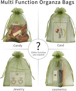 <b>Small</b> Mesh <b>Bags</b> 4x6 Organza <b>Bags</b> Drawstring Jewelry Pouches Sheer Mesh Wrap for Soap Makeup Accessories Hotel Sample Display - Product Image 3