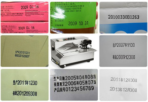 HP-241B Ribbon Production Line <strong>Date</strong> And Expiration <strong>Date</strong> Printer Registration <strong>Code</strong> <strong>Coding</strong> <strong>Machine</strong> Encoding <strong>Machine</strong> - Product Image 3