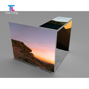 Cajas de luz LED de aluminio TianLang, exhibición de Feria Comercial 6*3, diseño de cabina de exposición elegante para publicidad - Product Image 6