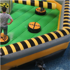 Jouet gonflable interactif en chine pour l'extérieur, pièces de jeu, sans air, personnalisé, vente de base, - Product Image 3