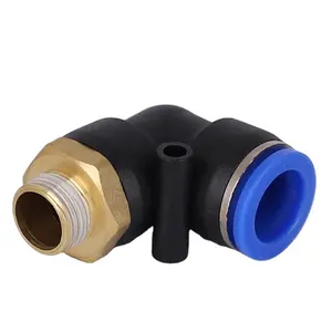 Factory Price PL Series PL4/6/8 G Type M5 Thread Push In Hose Tube Plastic Material Pneumatic Quick Connect Air Fittings