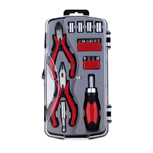 Wholesale 18pcs Home DIY Repair Compact Household Tool Kit Easy Use Portable <b>Plier</b> Tool Kit - Product Image 1