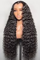Perruque Lace Front en Cheveux Humains Non-Remy Vietnamiens, Base en Dentelle HD Transparente, Sans Colle, Cheveux de Bébé, Longue Longueur, Toutes Couleurs