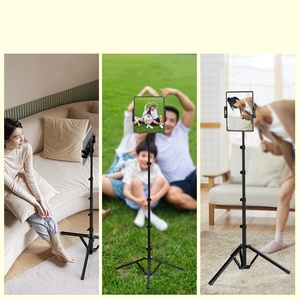 Có thể điều chỉnh chiều cao Máy tính bảng sàn Tripod đứng Tablet chủ núi <span class=keywords><strong>360</strong></span> độ xoay máy tính bảng chủ đứng - Product Image 4