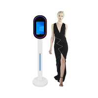 Espejo Portátil para Selfies con Soporte, Cabina de Fotos con Accesorios Gratuitos, Novedad 2026, Cabina de Fotos con Espejo DIY