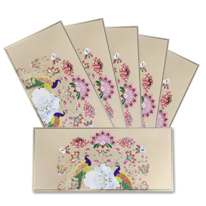 Enveloppes à argent de mariage les plus vendues Shagun Hongbao Lai Si, cadeau de luxe rouge pour mariages et festivals au meilleur prix - Product Image 4