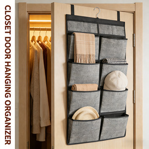 Organisateur de porte de placard gain de place avec poches - Product Image 1