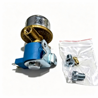 Vanne solénoïde GPL de haute qualité avec filtre et kit de raccordement pour conversion GPL automobile