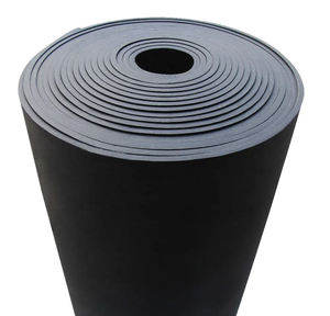 Factory Direct Sale 10Mm <b>Black</b> Nitrile Rubber Foam <b>Sheet</b> Nbr Rubber Insulation <b>Sheet</b> Nbr Pvc Rubber Foam Insulation Roll - Product Image 1
