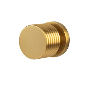 Brass interior door lock home toilet bathroom lock single side solid double rod lock ball silent door handle