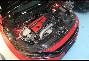 Nouveau kit de plaque de refroidissement de radiateur pour Honda pour pare-chocs de voiture Civic Type <span class=keywords><strong>R</strong></span> 2017 et plus - Product Image 4