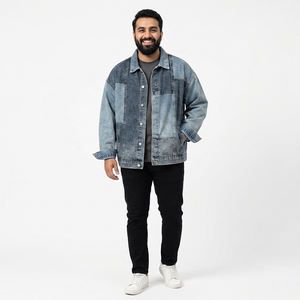 Denim Factory Heavy Raw Selvedge Denim Jacket 25 oz Estilo japonés Red Selvedges Jeans Jacket Hombres Warm Winter Outdoor Wear Coat - Product Image 1