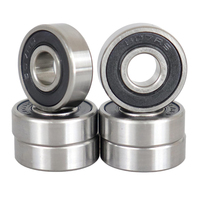 7*19*6 607 2RS Mini rodamiento de bolas de ranura profunda en miniatura de alta velocidad C3 de alta velocidad para coches modelo de control remoto