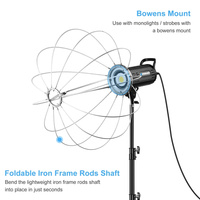 PULUZ PU 65cm Bowens Mount Pliable Lanterne Softbox SpeedLite Flash Light pour Godox Photographie Lumières