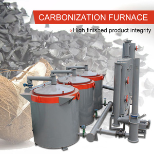 Máquina de carbón de trabajo continuo de 24 <span class=keywords><strong>horas</strong></span>, horno de carbonización, tipo de elevación - Product Image 2