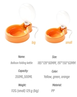 Bouteille d'eau pour chat et chien, distributeur d'eau extérieur, fournitures pour animaux de compagnie, tasse pliable portable, bouilloire, abreuvoir de voyage pour animaux