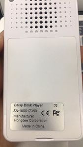 Reproductor de Libros Electrónicos T6 Daisy con 8 GB de Almacenamiento y Función de Lectura USB para Personas Ciegas y con Discapacidad Visual - Product Image 3
