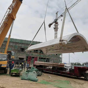 แผงกระจกว่ายน้ำอะคริลิคหนา100มม. แผงกระจกสระว่ายน้ำอะคริลิคหนา80มม. สำหรับโรงแรม - Product Image 4