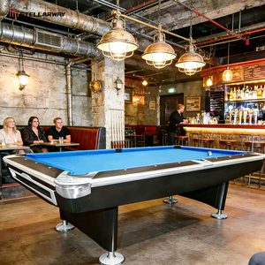 Ensemble complet de billard américain Stararway Ray 8'9' Taille Pro Tissu haute vitesse K55 Coussins de siège Inclut tous les accessoires - Product Image 1