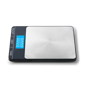 Balance de cuisine électronique Veidt à double plateforme en verre et acier inoxydable, balance alimentaire numérique SF-K91H en verre et acier inoxydable - Product Image 5