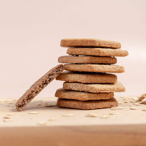 Cracker con Crusca a Basso Contenuto Calorico per Perdita di Peso e Riduzione del Colesterolo, Snack Salutari - Product Image 2