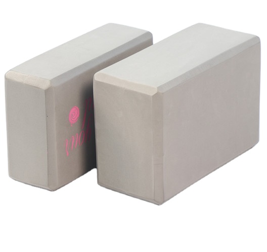 Оптовая продажа, аксессуары для упражнений на заказ, пробковый блок для йоги Eva