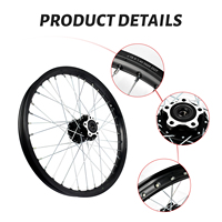 Roue arrière tout-terrain Woodniu Racein pour Surron Light Bee X 19 pouces 1.4*19 pouces, jante pour jantes Surron LBX
