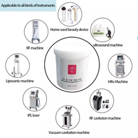 Gel conducteur professionnel pour salon, crème blanche pour radiofréquence, massage, ultrasons, cavitation, laser, machine de beauté 1000g