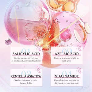 HUNMUI Crema para el acné 7g Control de grasa Eliminación de puntos negros para el rostro - Product Image 2