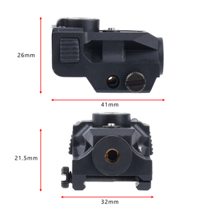 Lunette <span class=keywords><strong>de</strong></span> visée tactique compacte LAMBUL avec laser rouge magnétique rechargeable, faisceau vert, pour G43X <span class=keywords><strong>MOS</strong></span> G19, montage 20 mm - Product Image 4
