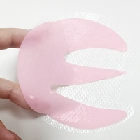 Patchs pour les yeux en collagène PDRN aux algues marines bio et aux herbes roses, en forme de C, anti-rides, anti-cernes, éclaircissants, raffermissants, véganes, OEM