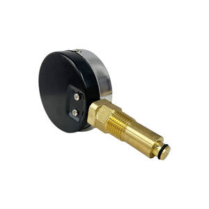 AKS 63mm medidor de temperatura do aço inoxidável, montagem radial, para sistemas HVAC/caldeira/refrigeração - Product Image 4