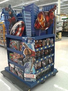 HiC <strong>Display</strong> Customizable Detachable Foldable Adjustable Eco-Friendly Supermarket <strong>Pallet</strong> <strong>Display</strong> Racks <strong>FSDU</strong> Half <strong>Display</strong> - Product Image 3