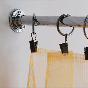 Support de serrage réglable en acier inoxydable chromé <span class=keywords><strong>pour</strong></span> fixation de tuyau/tige | Pince en métal robuste - Product Image 2