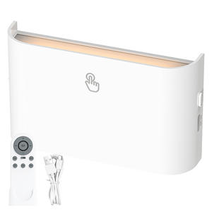 Lámpara Nocturna LED Regulable CCT de Diseño Moderno con Control Remoto Inteligente, Montaje Magnético en Pared, Cuerpo de ABS, Precio de Fábrica - Product Image 1