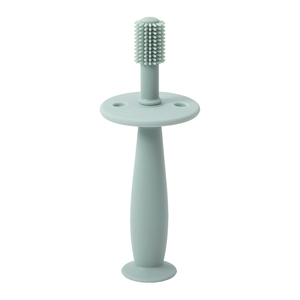 Brosse à dents manuelle en silicone pour bébé avec nettoyeur de langue – Nouveauté pour l'apprentissage de la mastication - Product Image 3