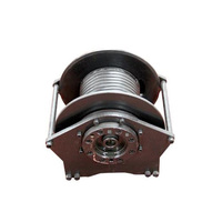 Treuil hydraulique professionnel 10 tonnes pour bateau marin, excavatrice, grue, remorquage de filets de pêche, exploitation forestière